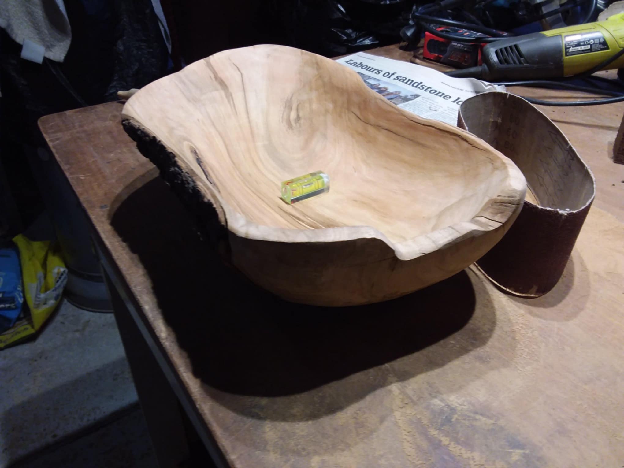 Garry Camm's Organic Creations - Salad Bowl